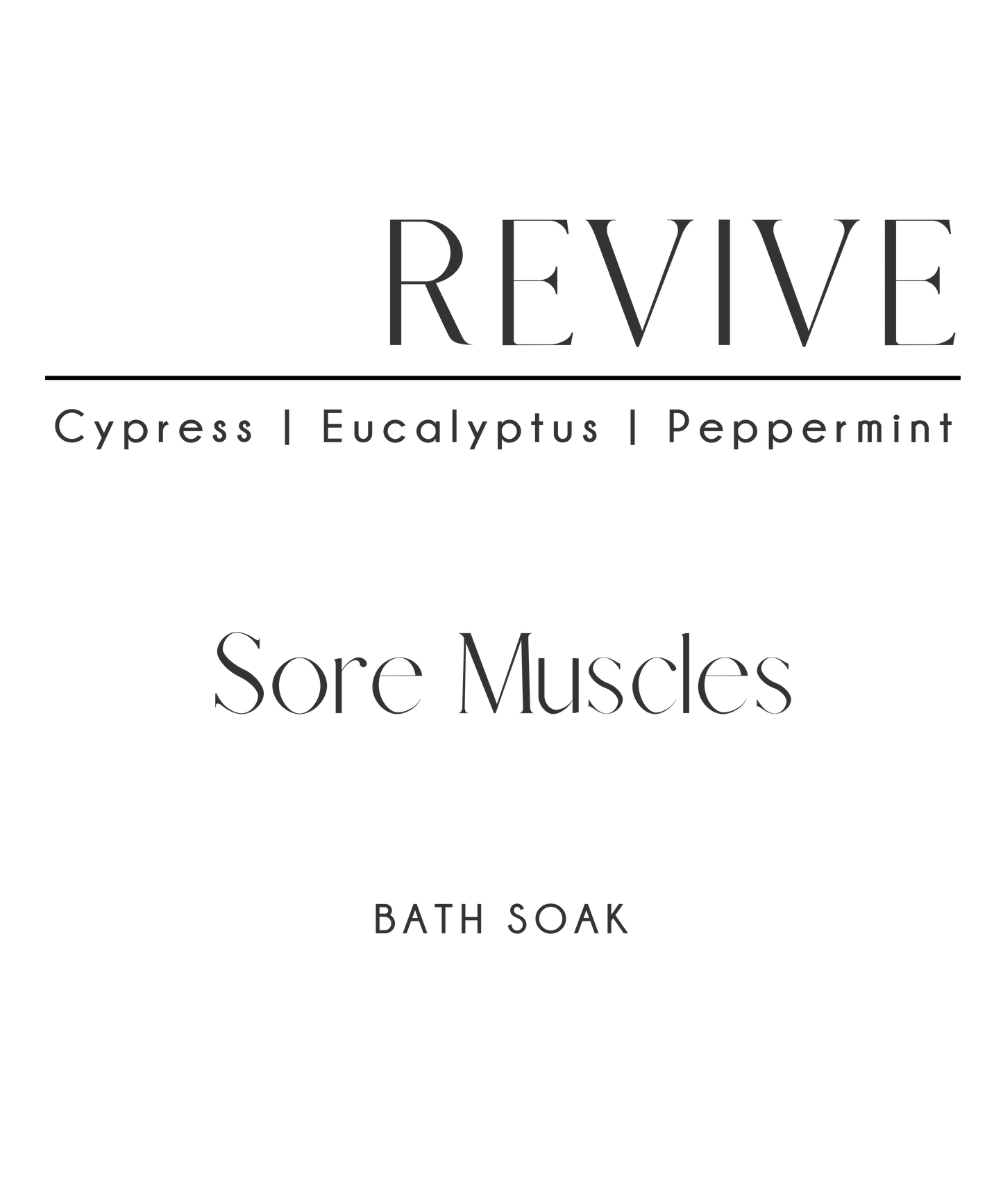REVIVE BATH SOAK
